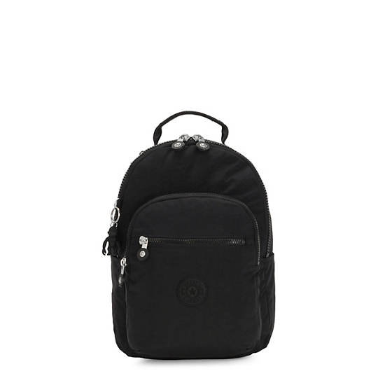 Kipling Seoul Small Tablet Rugzak Zwart | België 1598SG